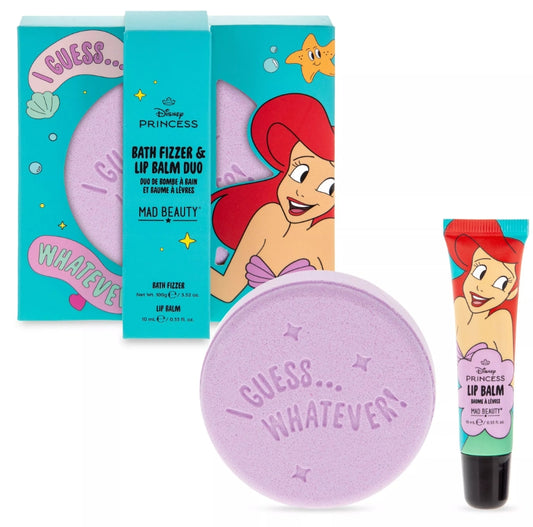 Coffret Bain Effervescent et Baume à Lèvres - Ariel
