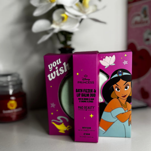 Coffret Bain Effervescent et Baume à Lèvres - Jasmine